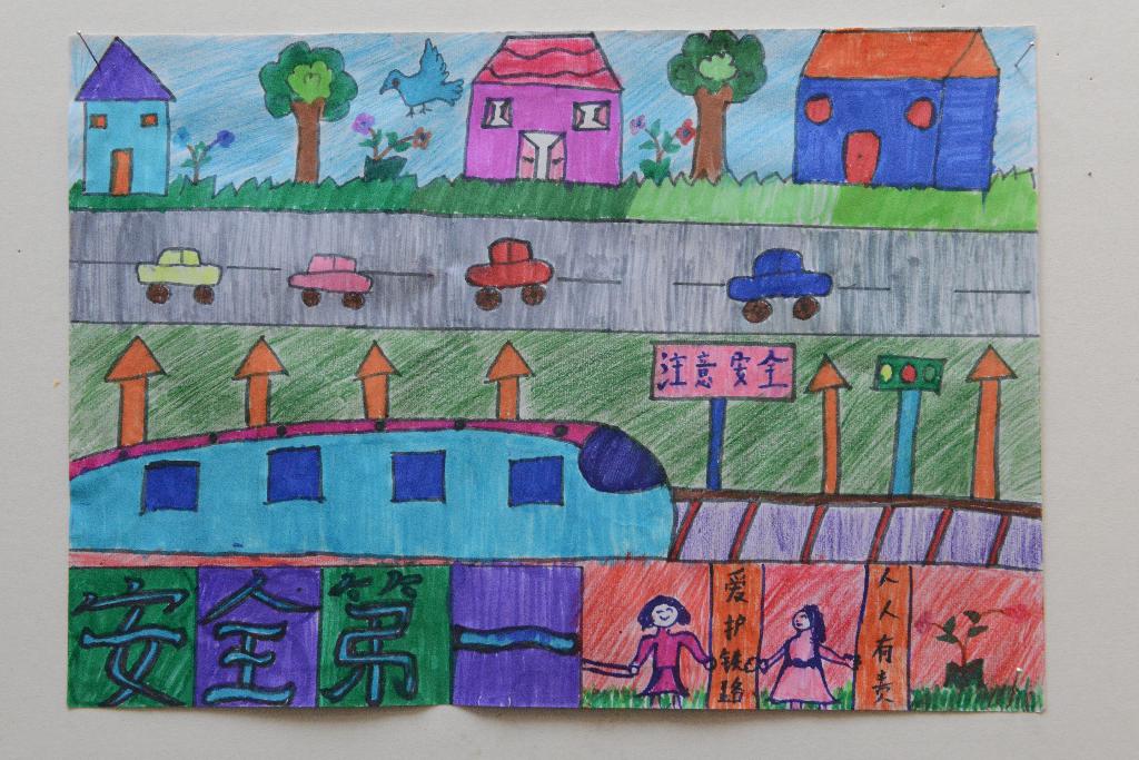 2015年贺兰县知路爱路绘画作品(二)